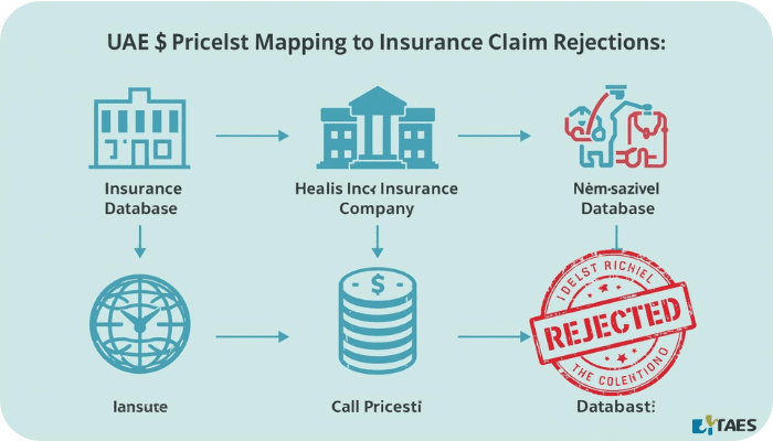 Why Incorrect Pricelist Mapping Causes Insurance Claim Rejections in UAE
